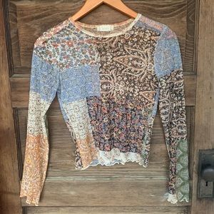 Altar’d State Sheer Crop Top